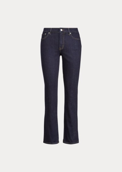 Jeans Ralph Lauren Mujer Negros Azules - Premier Straight - SPFLY7024